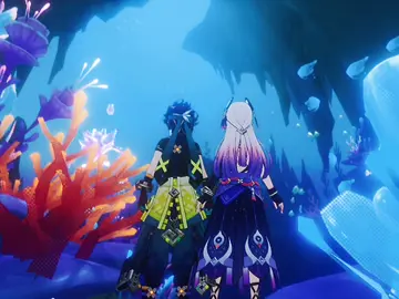 (^-^) with:@pioo LANII  #hoyoverse #citlali #kinich #GenshinImpact 