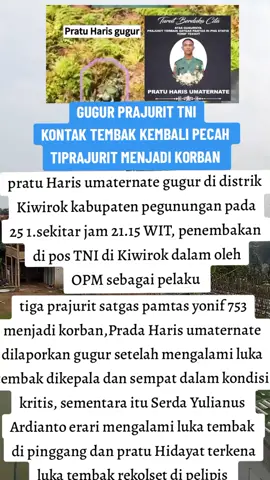 turut berdukacita atas meninggalnya para TNI, semoga Tuhan menempatkan ditempat yang terindah,, aamiin #beritaviral #treendingvideo #treendingnews #fyp #beranda 