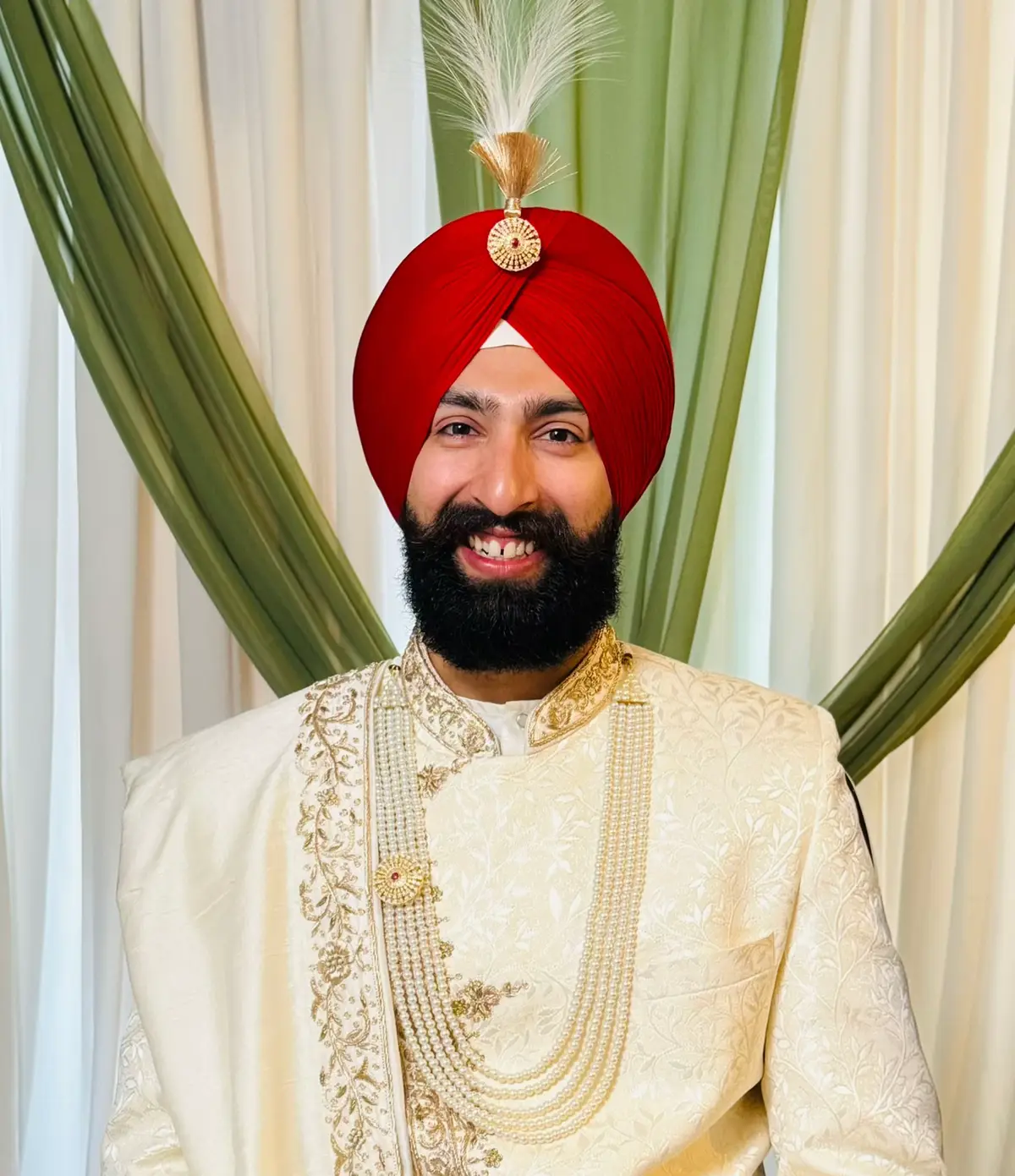 Turban tying service in surrey bc  778-898-3431 #foryou #surreybc #fyp #abbotsfordbc 