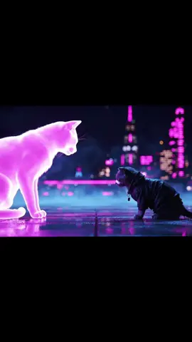 You look lonley… I can fix that ♥️ #WorldsUnseen #bladerunner2049 #cats #catsoftiktok #cyberpunk 