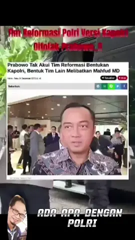 tim Repormasi PERSI SIGIT ditolak presiden  #jangkauanluas  #semuaorang  #pengikut  #polri  #prabowo 