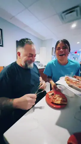 Took Phil to Grand Apizza in Madison CT for his pizza fix but he never knew this was coming!! Tysm Brittany lol #fyp #husbandwife #viral #prank #viralvideotiktok @philney 