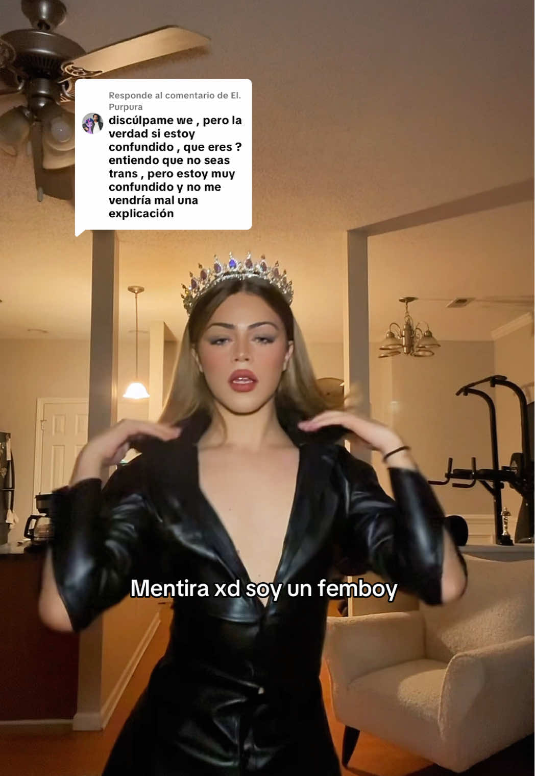 Respuesta a @El. Purpura ya tenía tiempo queriendo decir la verdad de lo que soy 😭 #lgbt #femboy 