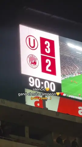 Paso a paso🙏🏻💛❤️ #futbol⚽️ #universitariodedeportes #cusco #monumental #clausura 