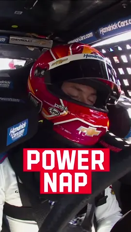 Sweet dreams of #NASCAR. 😌💤