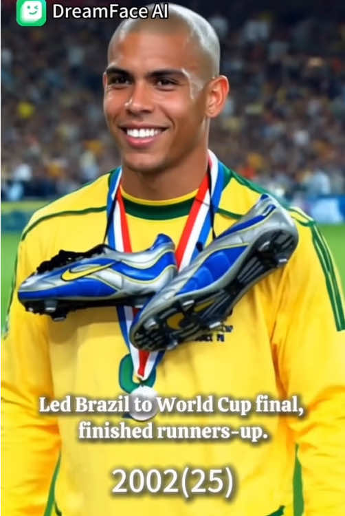 From the streets of Rio 🇧🇷 ➝ to World Cup glory 🏆 ⚡ Ronaldo Nazário’s 10 unforgettable life moments. Which one is your favorite? 👇 #Ronaldo #Brazil #dreamfaceai #FootballLegend #WorldCup