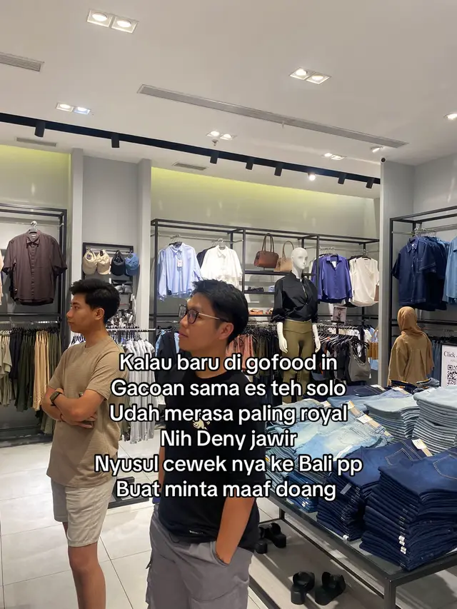 Ada yang lebih effort dari Deny?