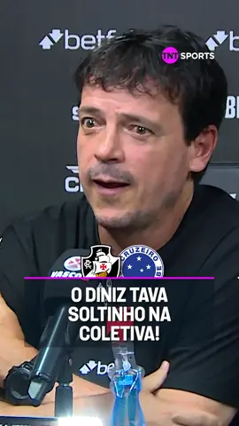 O FERNANDO DINIZ VAI DORMIR FELIZ! VITÓRIA, VASCÃO! 😂💢  Ele terminou a coletiva com um sorrisão no rosto! #FutebolBrasileiro #BrasileirãoBetano #tiktoksports #foryou #vascodagama #cruzeiro