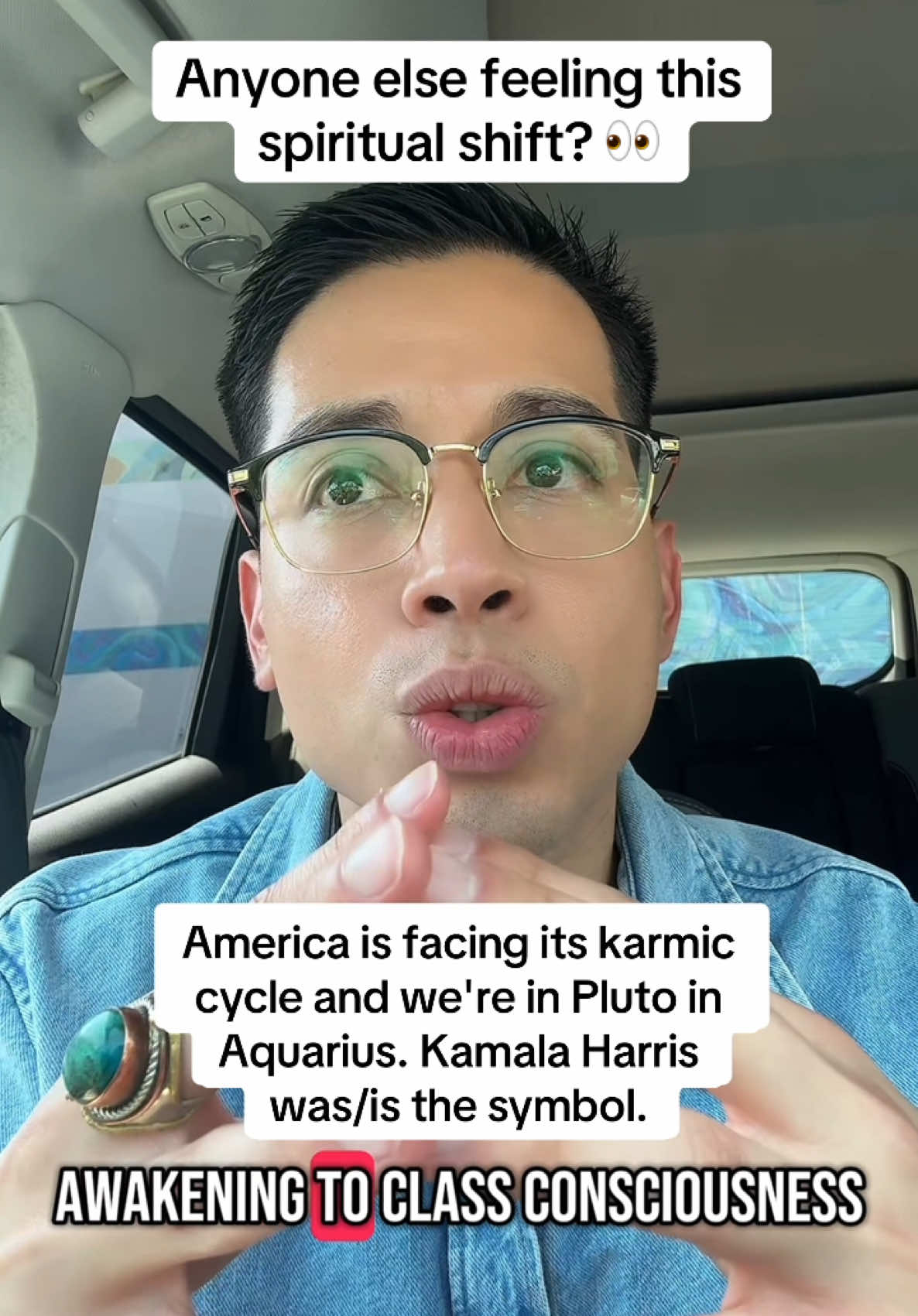 Anyone else feeling this spiritual shift? America is facing its karmic cycle and we're in Pluto in Aquarius. Kamala Harris was/is the symbol. 👀  #kamalaharris #pluto #plutoinaquarius #4amclub #classconsciousness 