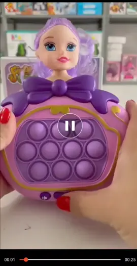 🎉 Dia das Crianças imperdível! 🎉 Pop It Eletrônico Boneca Princesas ✨ — diversão sensorial e anti-stress para crianças e adultos! Últimas unidades disponíveis para garantir o presente perfeito 🏃‍♀️💨 ✨ Garanta já o seu antes que acabe! ✨ #DiaDasCrianças #OfertaLimitada #PresentePerfeito #PopItEletrônico #antistress 