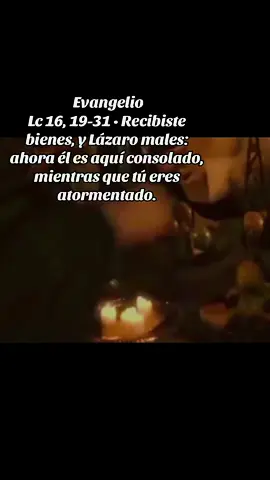 Evangelio Lc 16, 19-31 • Recibiste bienes, y Lázaro males: ahora él es aquí consolado, mientras que tú eres atormentado. #evangelio #evangeliodehoy #evangelioteamjesus #cristianos #fpy 
