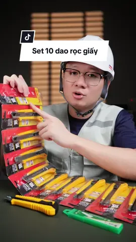 Set 10 dao rọc giấy