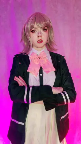 I'll be streaming tommorow afternoon on Twitch join if you can  Twitch.com/kitkatbat3706  #danganronpa #danganronpacosplay #chiakinanami #chiaki #chaikinanamicosplay 