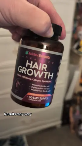 Results may vary ✨💇🏽‍♀️ @Rainbow Nutrients #biotin #collagen 