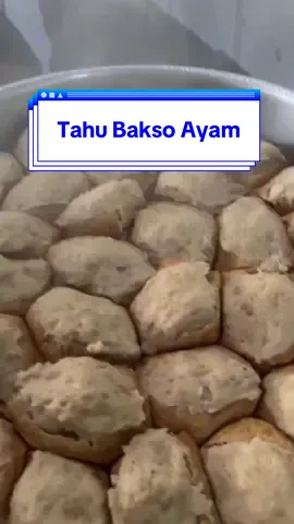 Yuk intip proses pembuatan Tahu Bakso Ayam, cemilan enak dan sehat #mbaksoimah #tahubakso #cemilan #kuliner 