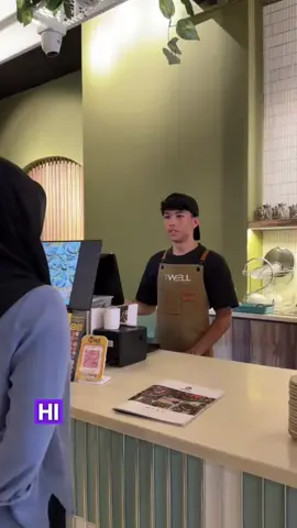 Customer complains the food’s too expensive 😩 So the cashier offers a fun game for a discount 🎲… but spoiler alert: the game is rigged. Trick shots, fast hands, and zero discounts served with a smile 😈🍽 📍The Well Cafe Imago Lot B-44, Basement, Imago Shopping Mall. (Depan Secret Recipe) 🕙 10 am -10pm #Thewellcafe #CafehoppingKK #CafeKK #CafeSabah #KKfoodies 