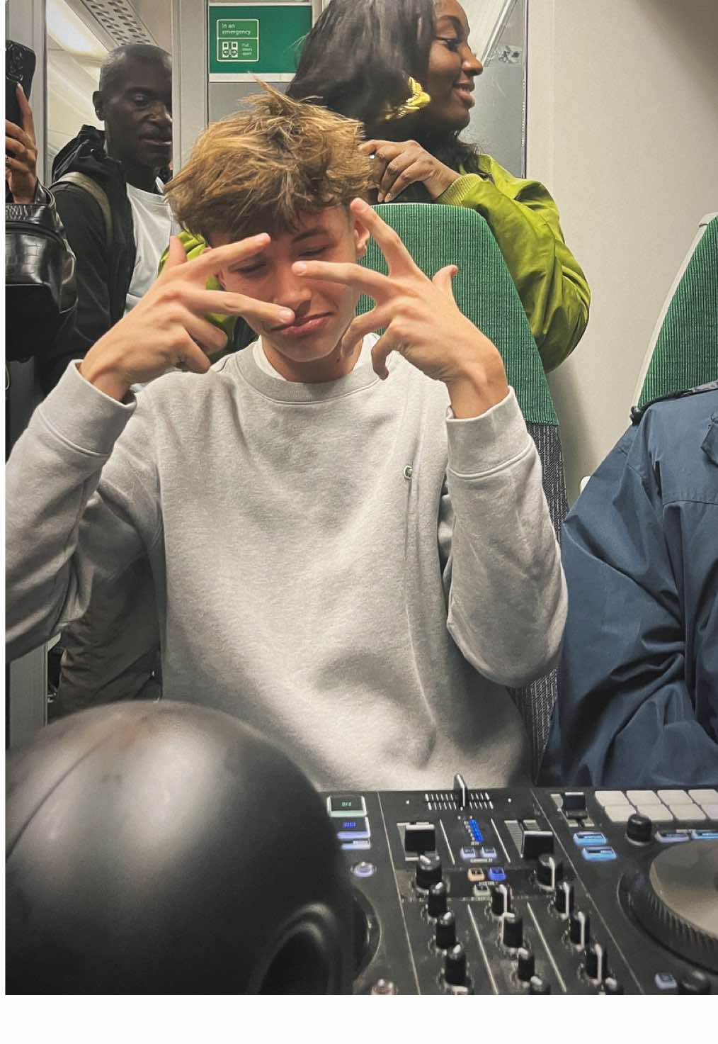 @wolfie 🐊 legend in the making #london #dj #viral #fyp 