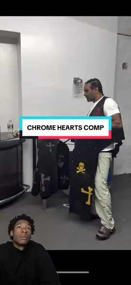 Do you think Jim Jones can compete with chrome hearts?? I think with the right support and promo it’s possible  #ricocrb #chromehearts #steetwear #fashion #nyc #harlem #newyork #chromeheart 