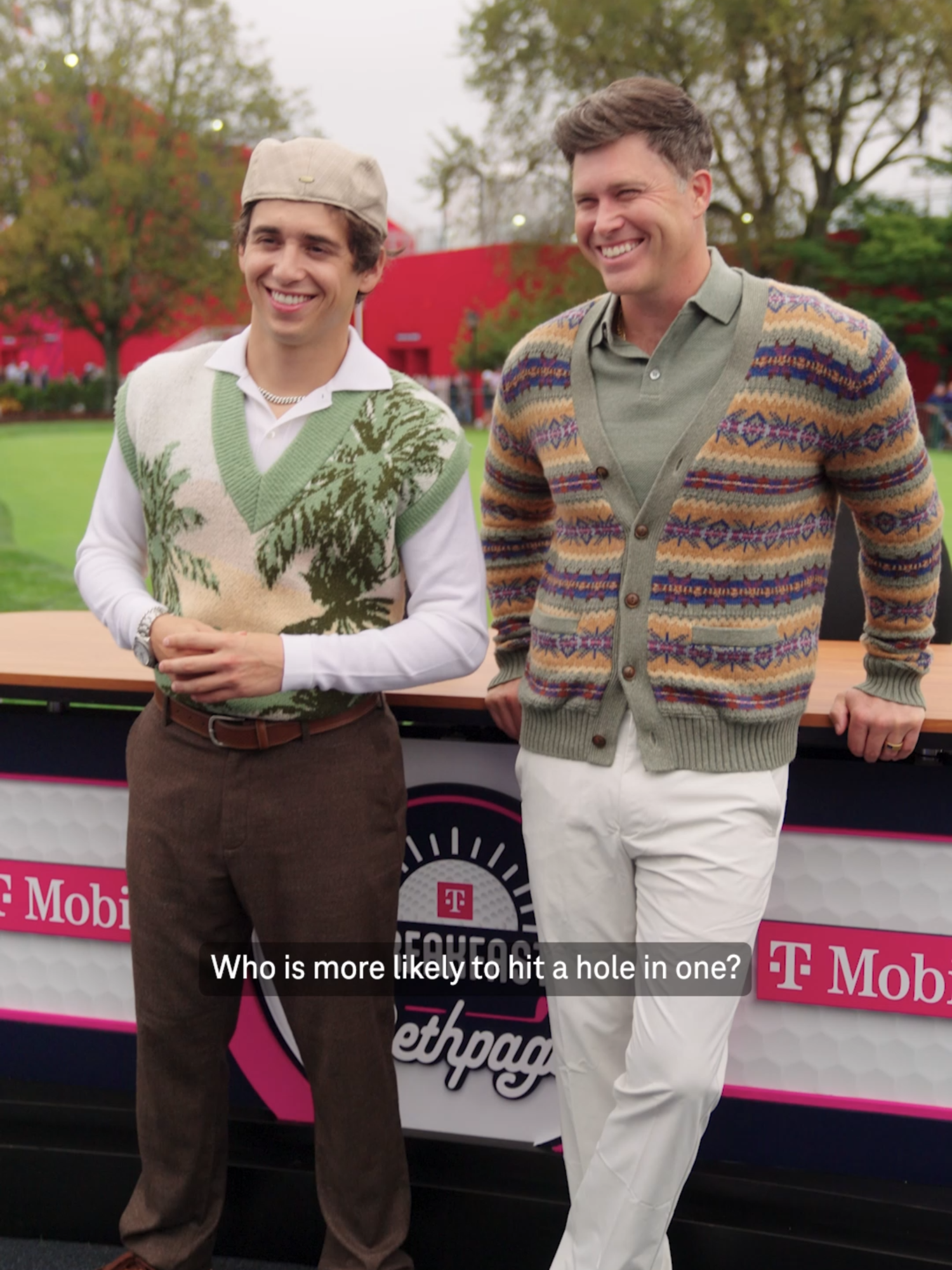 @marcellohdz has the best Colin Jost impression @therydercup