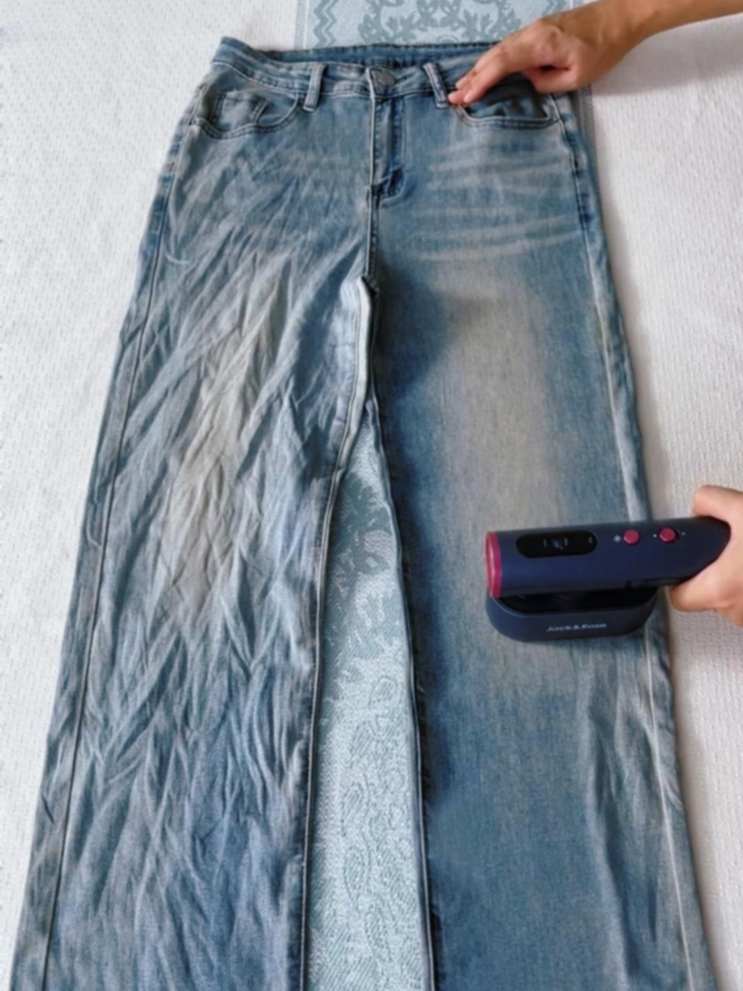 I'd never dream of going out in creased clothes! That's why I always iron them before heading out!#irons #image #Steamer #Jeans