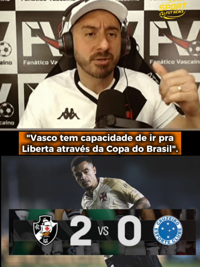 Vasco vence badalado Cruzeiro pelo Brasileirão. 🎥 Fanático vascaíno - YouTube @fabioazevedotv  #vasco #brasielirão 