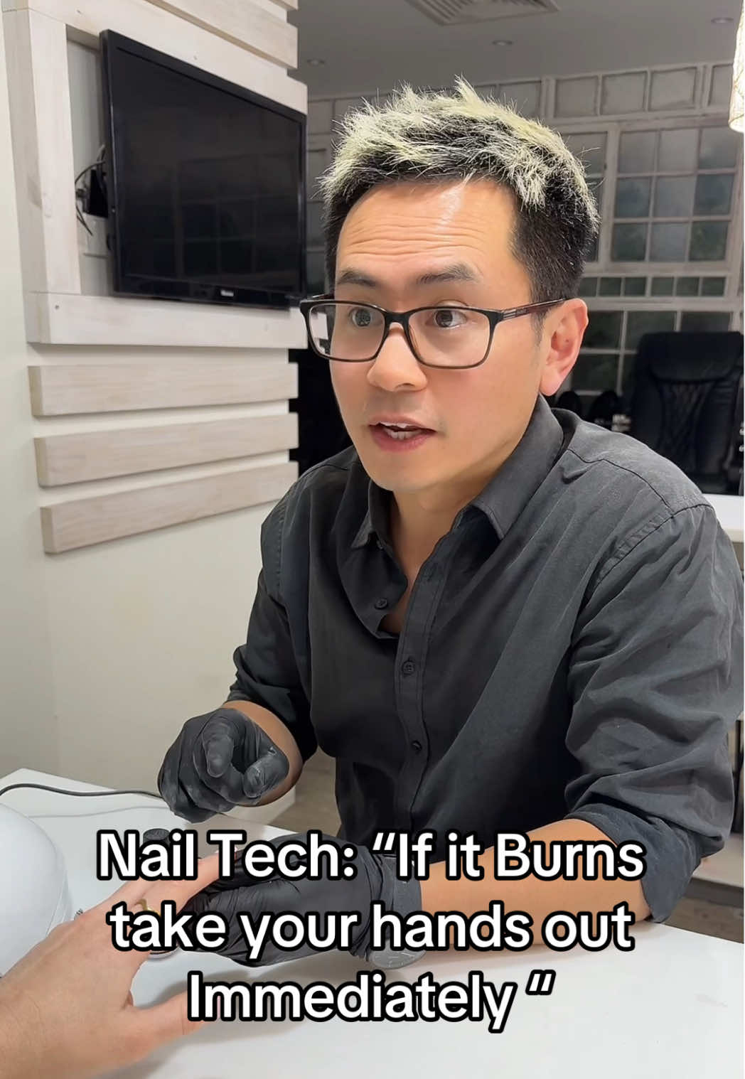 BIAB Gel Nails 💅🏻 🔥🥵☄️❤️‍🔥🍗🍖                        Are your Nails burning?! This burning sensation when you put your Gel nails into the lamp is a heat spike. This is a Exothermic reaction, so you feel this heat from the chemical reaction when the Gel Cures. If you feel a heat spike… Remove you hand, wait a second or two and place it back in. 📍Lovely Nails and Beauty -Westfield Whitford Shopping Centre -Marmion ave, Hillarys 6025 #perthnailtech #fyp #nailtech #nail #fyppppppppppppppppppppppp 