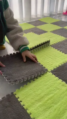 Thảm ghép lông cho mùa đông ace #thamgheplotsan 