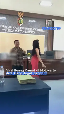 viral ruang camat Mojokerto jadi Ajang joget dangdut  #mencarisaweran#biduan#camat#ruangkantorcamat#viralmojokerto