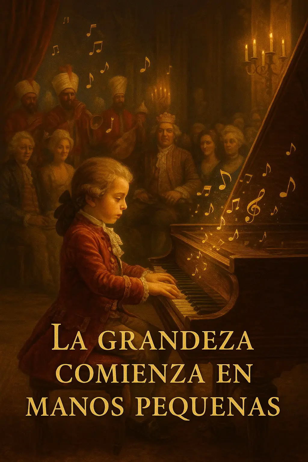 🎹 Mozart no fue solo un genio… fue un niño prodigio que desde los 6 años ya tocaba para reyes y nobles, dejando a todos atónitos con su virtuosismo. La Rondo Alla Turca —o Turkish March— es una de sus piezas más alegres y reconocidas, inspirada en los sonidos otomanos que estaban de moda en Viena. ✨ Imaginar a un Mozart pequeño tocando esta melodía frente a una corte real es ver cómo la grandeza puede comenzar en las manos más pequeñas. Porque el talento verdadero no entiende de edad, solo de pasión. #MúsicaEmbriagante #viral #music 