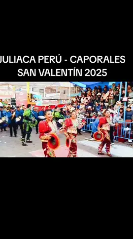 ✨ Desde Juliaca – Perú 🇵🇪🔥 Con los Caporales San Valentín 💃🥁 La banda Pende Viejos de Oruro – Bolivia presente llevando el ritmo y la pasión 🎶🎺 #Caporales #SanValentín #Juliaca #Oruro #BandaPendeViejos 
