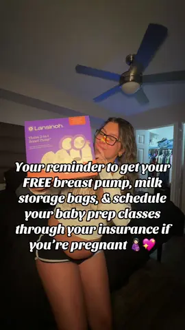 Since y’all ATE up my last reminder - here’s another pregnancy hack I wish I knew sooner 🫶🏽 I’m a first-time mom just figuring it out as I go, and this one was new to me 🍼  ✨Through your insurance, you can get a free breast pump, milk storage bags, and even baby prep/birthing classes — no extra cost, no gatekeeping 👏🏽 I thought it would be a hassle or super complicated, but it was actually SO easy to do. Just wanted to pass the info along in case no one told you either 💗 #pregnancyhack #pregnantlife #nowyouknow  #firsttimemom #pregnancytips 