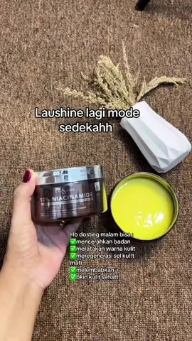 Dipakai rutin malam hari.pagi nya pakai sunblock 🥇🔥 #fyp #hbdosting #laushine 