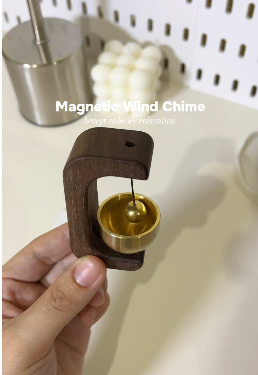 Soo relaxing ng sound ✨ #magneticwindchime #windchime #doorwindchime 