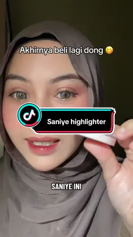 Demi apa bagus banget dong 🤩 #saniye #highlighter #saniyecosmetics #fyp 