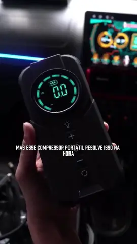 Esse compressor é indispensável de se ter no porta luva uai