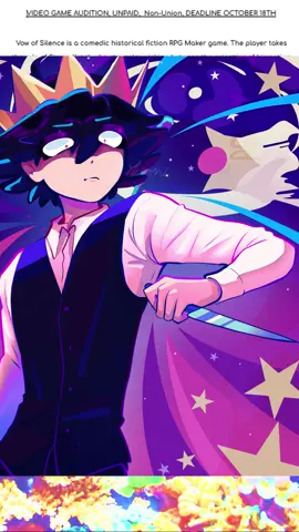 VOW OF SILENCE CASTING CALL!! #voiceacting #indiegames #castingcall #art #indieproject 