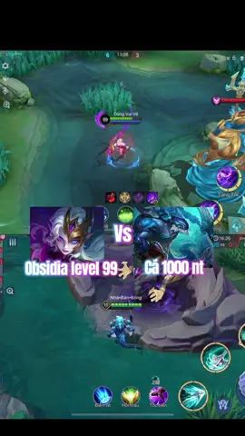 Sẽ ra sao nếu cá 1000 nt vs Obsidia level 99 😸😸 | #MLBBNEXT2025 #mlbbobsidia #xuhuong #mobilelegends #lienquanmobile 