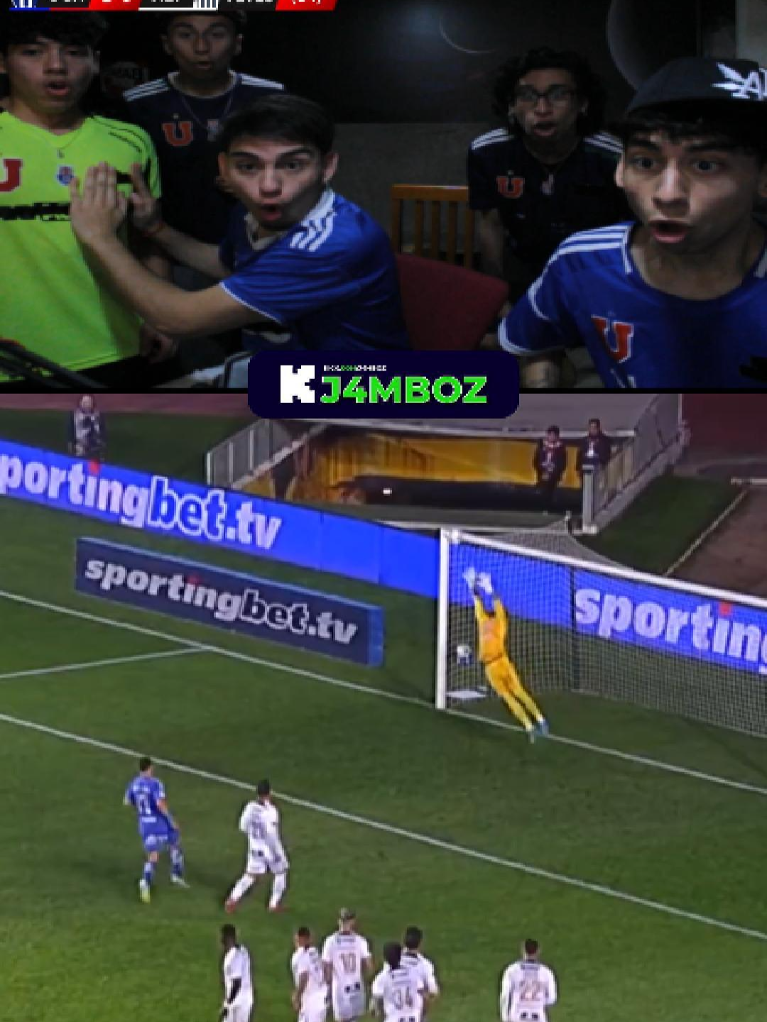 REACCIÓN VUELTA CUARTOS DE FINAL COPA SUDAMERICANA UCH 2 - 1 ALI (tik tok klo déjame subir la weá poo) #j4mboz #uch #udechile #sudamericana #alianzalima #reacciones #kick #fyp #paratiiiiiiiiiiiiiiiiiiiiiiiiiiiiiii
