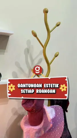Senatural ini membuat rumahmu jadi makin rapi dan terasa homie🏠✨#gotoliving #anak #gantungan #hanger 