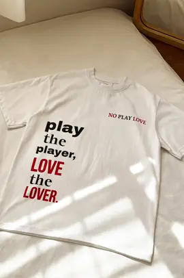 Play the player, LOVE the Lover. #fyp #foryou #cottonshirt#trending #OOTD 