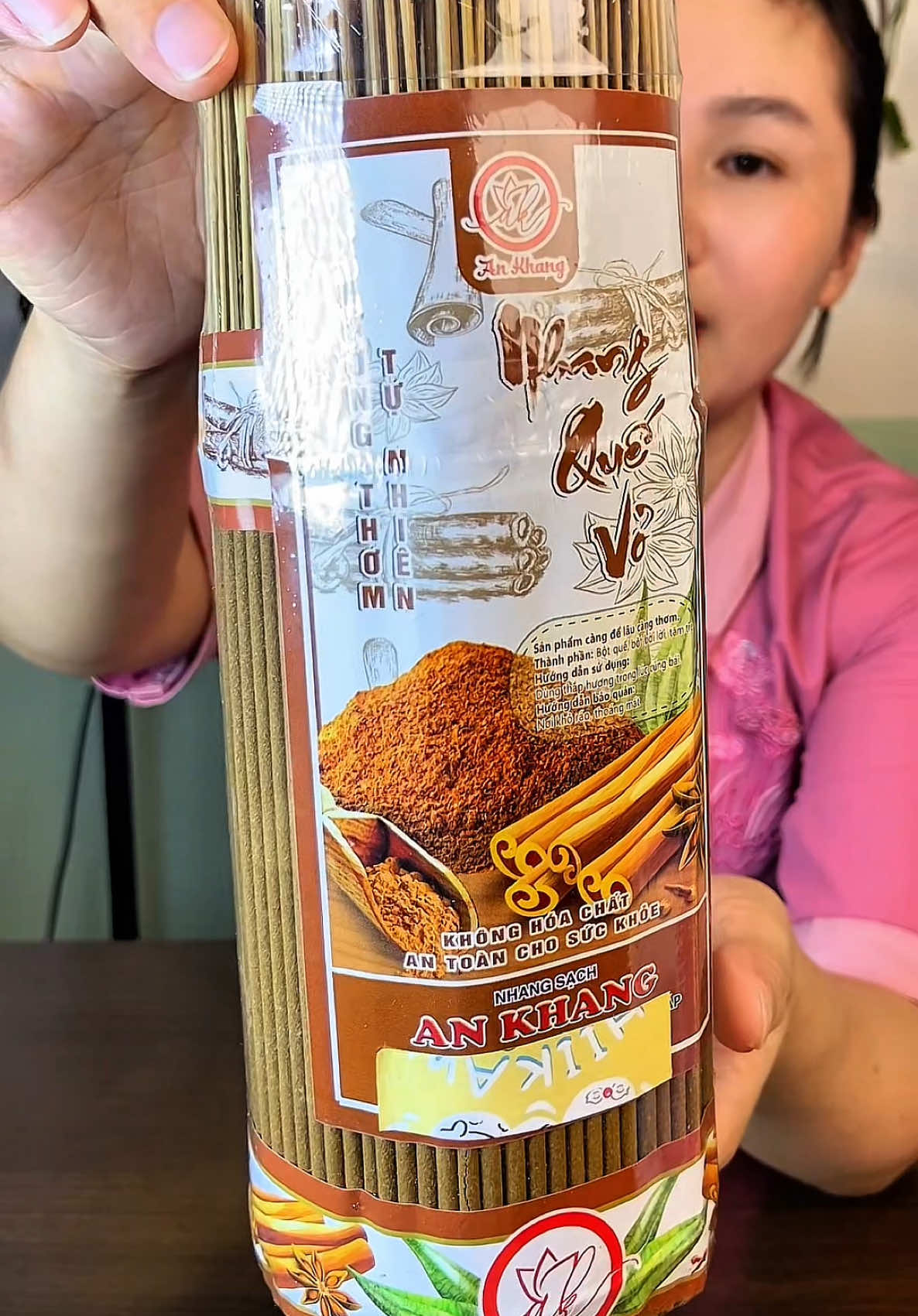 Nhang Quế 2Tấc Bó 500g Hương Thơm Dịu nhẹ #nhangque #nhangqueankhang #nhangquesachthomdiu #nhangquesach #nhangsach 