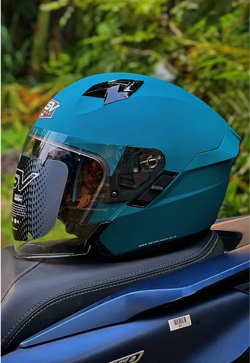 RSV V300 DOUBLE VISOR #helmet #helmganteng #helmdoublevisor #fyp 