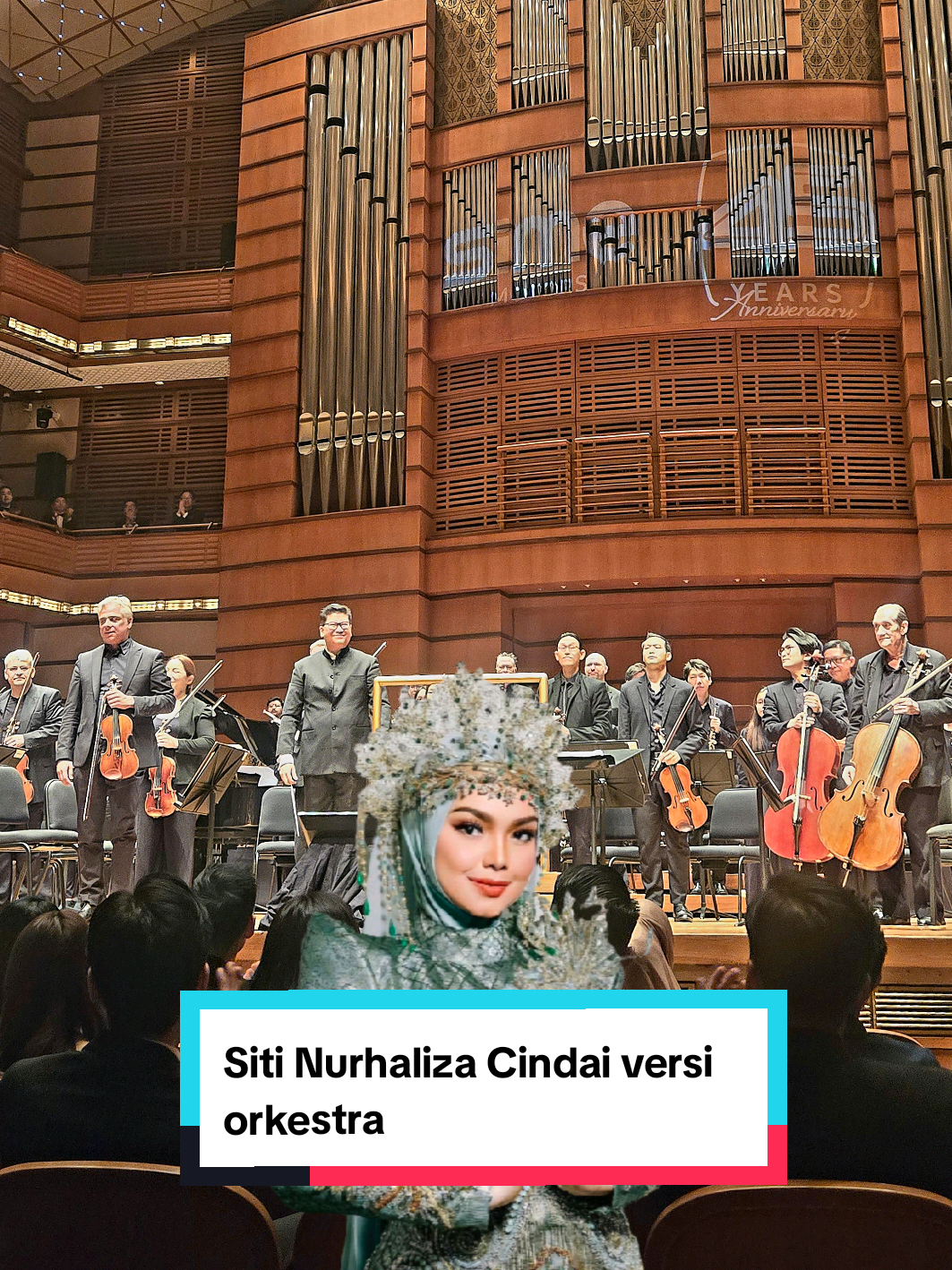 Malaysian Pilharmonic Orchestra (MPO) playing Siti Nurhaliza's Cindai at Sime Darby Motors’ 45th Anniversary concert @toktitiktok @malaysianphilharmonic  #sitinurhaliza #cindai #malaysianphilharmonicorchestra #orchestra #klcc 