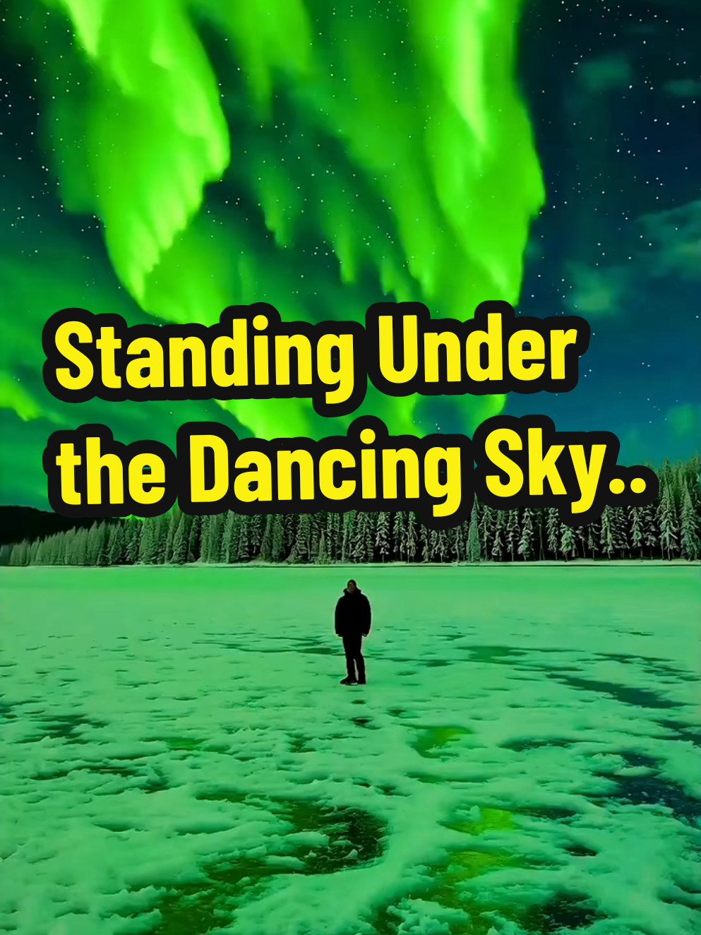 Witness the breathtaking beauty of the Northern Lights dancing across the winter sky. From a lone figure standing in awe on a frozen lake, to reindeer trotting under starlit paths, and cozy cabins glowing beneath swirling auroras, this cinematic journey captures nature’s most magical light show. Experience the serene wonder of snowy landscapes, vibrant green and pink auroras, and the quiet majesty of the Arctic night. Perfect for dreamers, travelers, and lovers of nature’s grandeur. Translate - Saksikan keindahan memukau dari Cahaya Utara yang menari di langit musim dingin. Dari sosok seorang manusia yang berdiri kagum di atas danau beku, hingga rusa yang berjalan di jalur berbintang, dan pondok-pondok hangat yang bersinar di bawah aurora yang berputar, perjalanan sinematik ini menangkap pertunjukan cahaya paling magis alam semesta. Rasakan ketenangan indah dari lanskap bersalju, aurora hijau dan merah muda yang menyala, serta kemegahan sunyi malam Arktik. Sempurna untuk para pemimpi, pelancong, dan pencinta kemegahan alam. #NorthernLights   #AuroraBorealis   #WinterWonderland   #NatureMagic   #ArcticDreams 