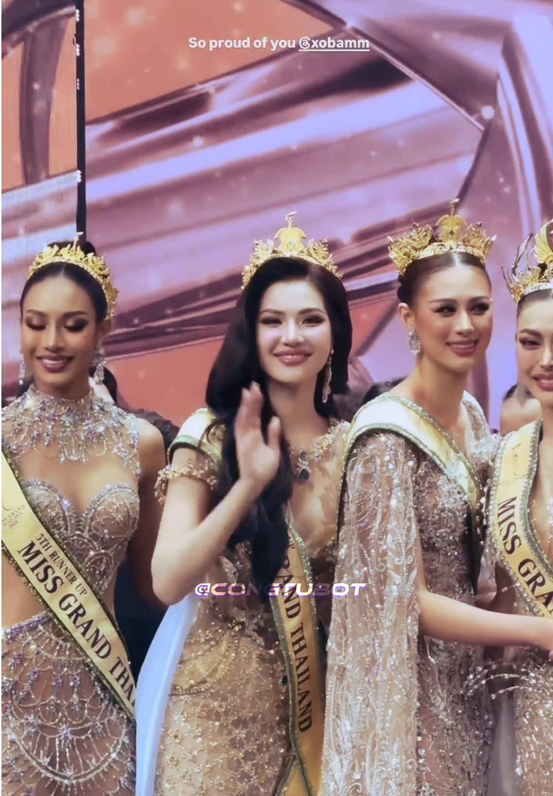 Xobam luôn năng động trong các phần thi tại MGT ‼️ #xobam #missgrandthailand2025 #missgrandthailand #fyp 