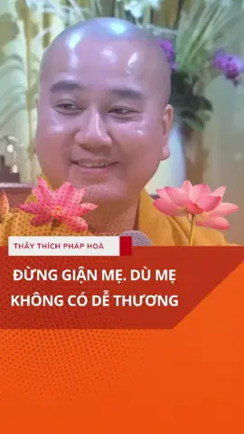 Mẹ thương con không chỉ bằng lời nói mà bằng cả những hy sinh âm thầm: những bữa cơm nóng, những đêm thức trắng khi con bệnh, những giọt mồ hôi nhọc nhằn để con được đầy đủ.#phatphap #thichphaphoa #nammoadidaphat #nammobonsuthichcamauniphat 