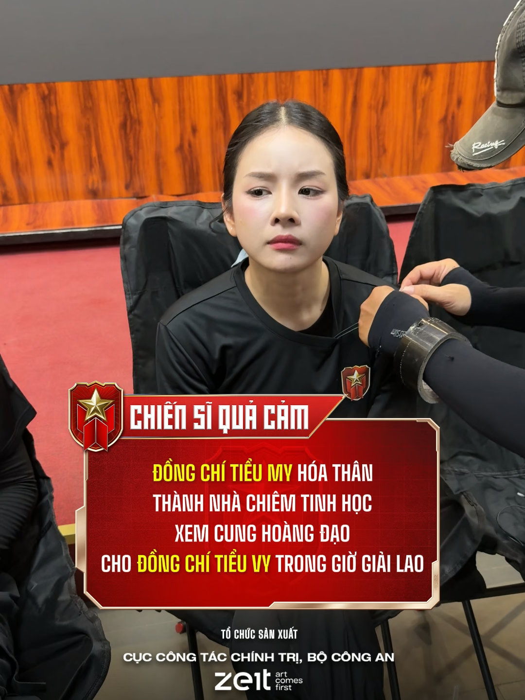 Đồng chí Tiểu My vừa phải làm chiến sĩ vừa phải làm nhà chiêm tinh học luôn rồi #ChienSiQuaCam #BoCongan #Zeit #TikTokGiaiTri #djmie #PGTANKER #HaitrinhxanhTuonglaixanh