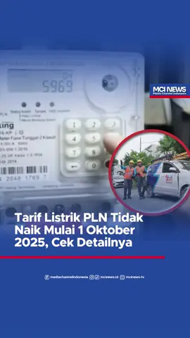 Kementerian ESDM resmi menetapkan bahwa tarif listrik PLN, baik subsidi maupun non-subsidi, tidak mengalami kenaikan pada triwulan IV (Oktober–Desember) 2025. Pelaksana Tugas Dirjen Ketenagalistrikan, Tri Winarno, menegaskan bahwa meski indikator ekonomi makro berpotensi menaikkan tarif, pemerintah menahannya untuk menjaga daya beli masyarakat serta mendukung dunia usaha. Tarif listrik subsidi untuk pelanggan rumah tangga miskin, UMKM, dan industri kecil juga tetap tidak berubah. Dengan keputusan ini, pelanggan PLN menikmati stabilitas tarif listrik sejak Januari hingga akhir Desember 2025. Apakah menurut Anda kebijakan ini cukup membantu kondisi ekonomi masyarakat? Follow untuk update berita terbaru seputar kebijakan energi nasional. #TarifListrik #PLN #KementerianESDM #Listrik2025 #TarifPLN #BeritaTerkini #UpdateBerita #BeritaEkonomi #BeritaHariIni #ViralIndonesia #InfoPLN #StabilitasEkonomi #EnergiNasional #BeritaIndonesia #TrendingNews #fypシ #fyp #mcinews.id