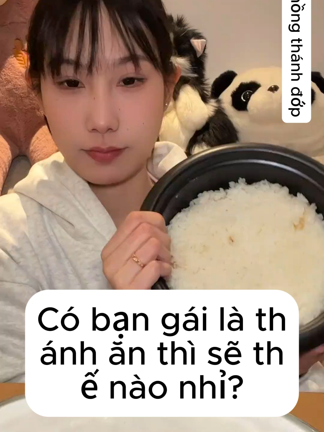 Nay Tiểu bảo Đớp Cơm Trước Xong  Mới Đớp Món ăn#thanhdop #tieubao #mukbang