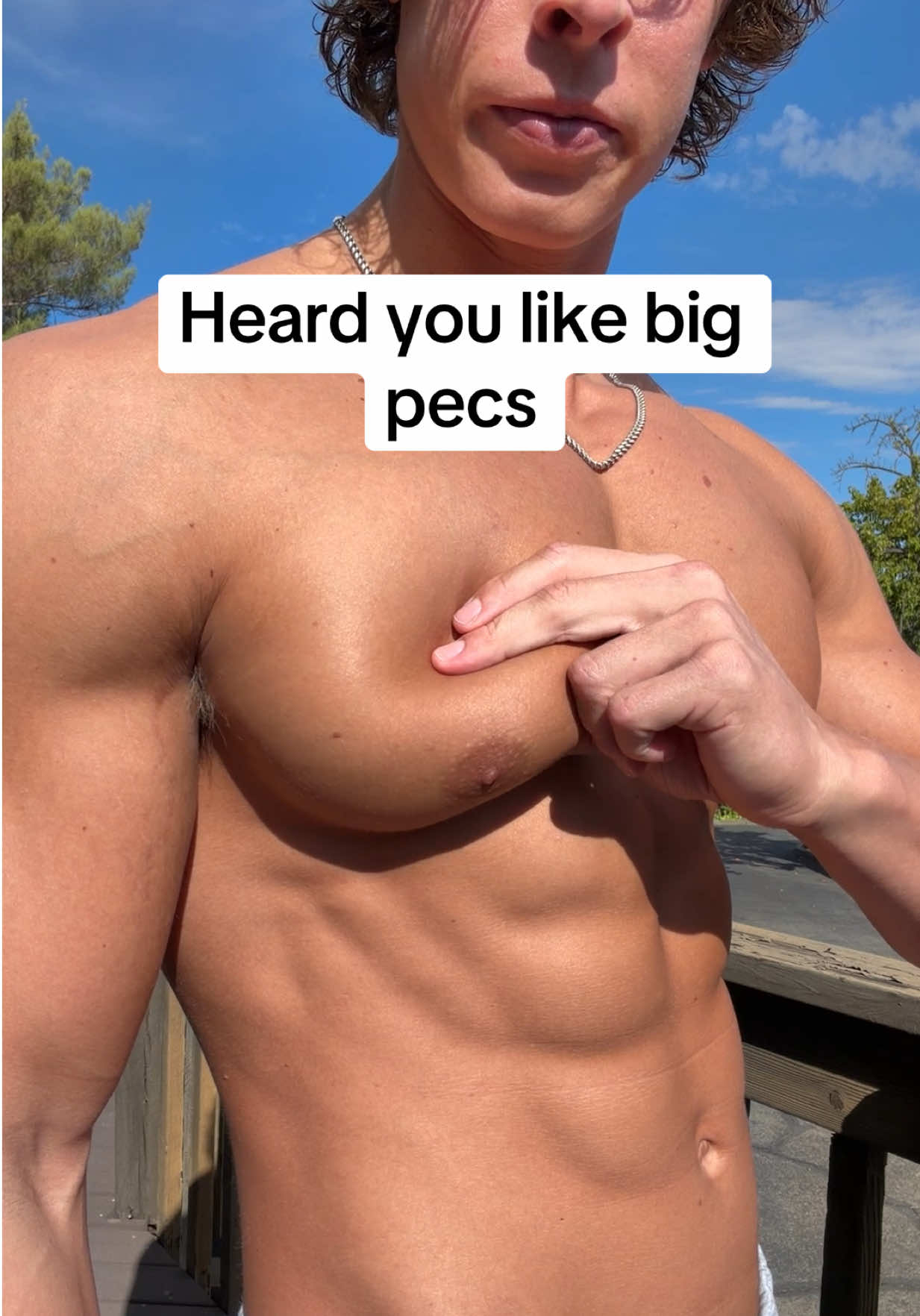 Big chest energy #pecs #chest #GymTok #fyp 